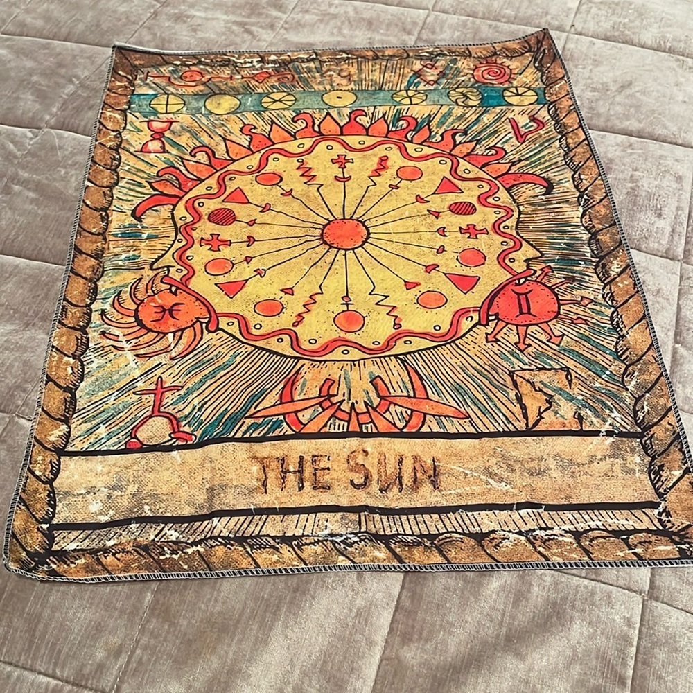 Thin Colorful Wall Hanging 15” x 19” NWOTS